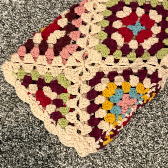 Johnny Was Granny Square Crochet Cardigan Sweater - Picture 7 of 7